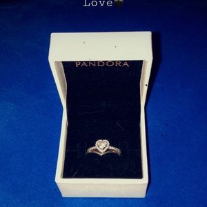 Pandora heart ring size 6.5
